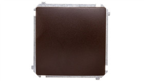 Simon Basic Łącznik Jednobiegunowy Bez Ramki Czekoladowy Bmw1.01/47