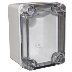 Obudowa Poliwęglan szerokość zew. 70 mm długość zew. 110 mm wys. zew. 80 mm CAMDENBOSS IP67 Szary