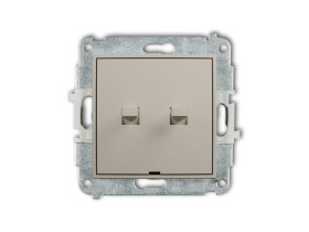 MINI Mechanizm łącznika świecznikowego w stylu amerykańskim taupe 60MWPUS-2 KARLIK