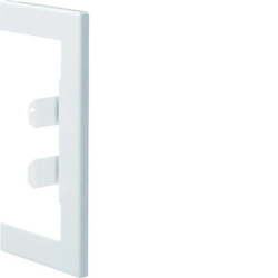 tehalit.BRN65/ BR65 Maskownica na przebicie w ścianie 65x130, biały BR65130W9016