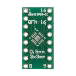 Adapter PCB LGA16/QFN16 na DIP16
