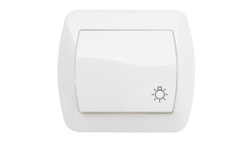 Simon Akord Przycisk /Światło/ Biały As1/11