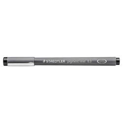 Staedtler 308 03-9 Pigment Liner Pen Black (0.3mm)