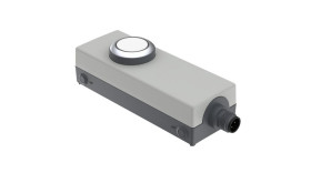 M12, 1 illuminated pushbutton