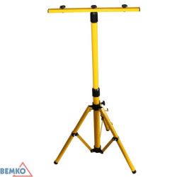 Statyw podwójny żółty 1,6m TRIPOD-02 BEMKO