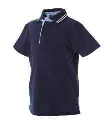 RODI BOY NAVY POLO IN JERSEY