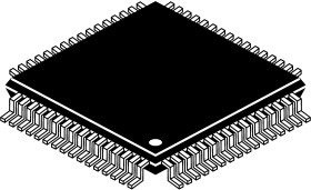 Mikrokontroler STMicroelectronics STM32F1 LQFP 64-pinowy Montaż powierzchniowy ARM Cortex M3 128 kB 32bit CAN: 36MHz