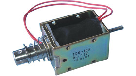 Elektromagnes liniowy 24 V DC siła pociągowa: 0.25N