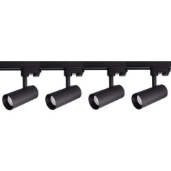Zestaw oświetlenia szynowego Ice SET 3F czarny 4xGU10 Light Prestige