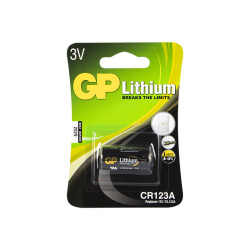 Bateria litowa 3V CR123A GP blister 16,8x34,5mm
