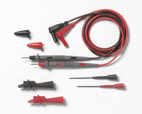 Przewód kontrolny do multimetrów długość przewodu 101.09mm Pomona kategoria CAT II 1000 V, CAT III 1000 V Zestaw sondy