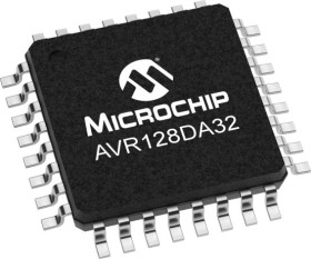 Mikrokontroler Microchip AVR DA TQFP 32-pinowy Montaż powierzchniowy AVR 128 KB 8bit 24MHz Flash