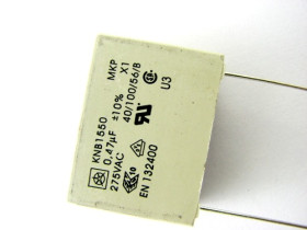 Kondensator przeciwzakłóceniowy KNB1550 X1 0.47UF R-27,5