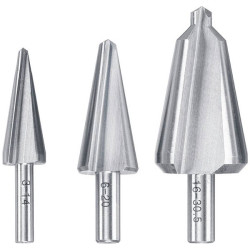 kwb 525090 Countersink set 3-piece HSS steel for Metal/plastics
