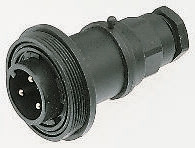 Złącze wielostykowe przemysłowe 12-pinowe Układ szeregowy Wtyczka Bulgin