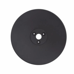 PIATTA PLATE PODSTAWA DO OPRAW PIATTA 12W 300X30 CZARNY OKRĄGŁA