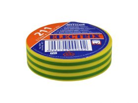 Taśma ELECTRIX 211PCV Ż-ZIELONA, 19mm x 20m.