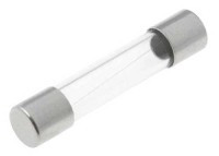 WTA525-1A Bezpiecznik szklany, topikowy, szybki 1A, rozmiar: 5x25 mm