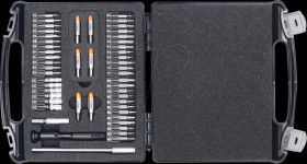 4-970 Torque bit set, 51 pieces, 0.05 - 0.6 Nm