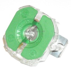 G13 oprawka 9.5mm z blaszką AAG.S 3345/MAU ziel.