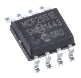 Nadajnik-odbiornik CAN ISO 11898 SOIC 8-pinowy RX/TX: 1 1Mbps