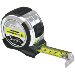 Komelon MPT57E PowerBlade&#x2122; II Pocket Tape 5m/16ft (Width 27mm)