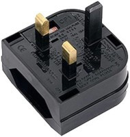 W250GB-G250F Wtyk AC brytyjski (nożowe) - gniazdo AC europejskie