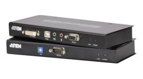 Aten Rozszerzenie KVM, USB, Przedłużacz, DVI DVI D, 60 m, wyświetlacze: 1