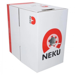 Kabel teleinformatyczny U/UTP kat.5e 350MHz wewnętrzny Dca LSZH biały NEKU /305m/