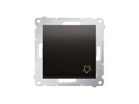 SIMON 54 Wyłącznik zwierny przycisk „dzwonek” (moduł) zaciski śrubowe antracyt DD1A.01/48 KONTAKT SIMON