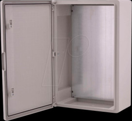 BXPPABSG400600200-F01 IP65 wall-mounted enclosure, 400 x 600 x 200 mm, grey