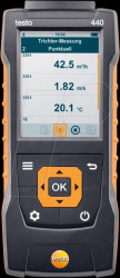 0560 4401 Climate tester testo 440, -200 ... +1370 °C, NTC, K-type