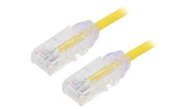 Utp28sp5myl Patch Cord Tx6-28™,U/Utp 6 Linka Cu Lszh Żółty 5M 28Awg