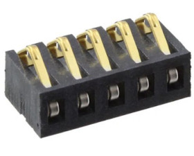 Wtyk PCB 4-pinowe raster: 2.54mm -rzędowe Samtec