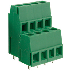 Camblock Plus CTBPDDVG/4 5mm Double Decker Rising Clamp Terminal Block 8p