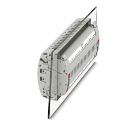 Listwa zaciskowa 38-żyłowe Phoenix Contact rozmiar żyły 24 → 8 AWG Śruba Poliamid Montaż ścienny