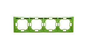 Simon Basic Neos Ramka Poczwórna Miętowy Bmrc4/032