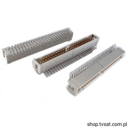 09195507323 Connector 2 x 25 Pin Angled THT HARTING