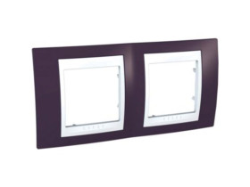 UNICA PLUS Ramka 2 podwójna pozioma róż indyjski MGU6.004.872 SCHNEIDER ELECTRIC