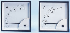 Podziałka miernika panelowego, 0/80/480A For 80/5A CT