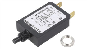 T13-211R-20 Wyłącznik Nadprądowy Iznam: 20A Uznam: 240Vac 28Vdc Spst Bieguny: 1