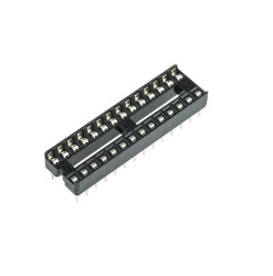 IC DIP Socket - 2.54mm (28 Way) [discontinued]