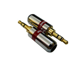 Wtyk jack 3,5mm stereo JW480 złoty chromowany do iphone Vitalco