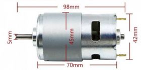 SILNIK KLASY 795 12/24V 16000RPM