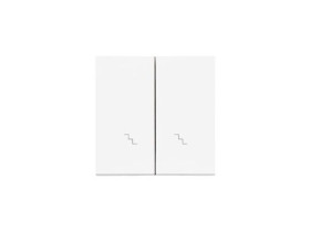 SIMON 55 Klawisz podwójny z piktogramami "schody" do: SW6/2WM biały mat TKW6/2/111 KONTAKT SIMON
