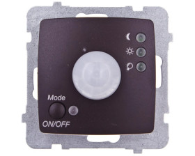 KARO Elektroniczny czujnik ruchu czekoladowy metalik ŁP-16S/m/40