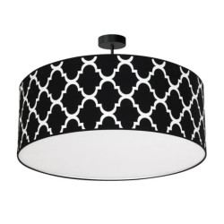 Lampa wisząca PIERRE BLACK 3xE27 MLP4419 Milagro