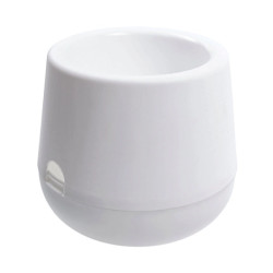 Doniczka GEO - Biała 8cm Samonawadniająca Osłona Roślin