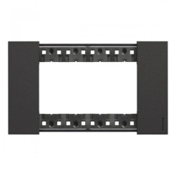 LIVING NOW ramka 4mod. czarny KA4804KG