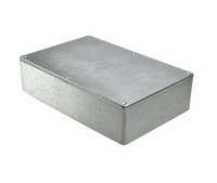 GALUG124 Obudowa z aluminium (alu) wymiary: 222x146x55 mm - uszczelka neopren, klasa IP65